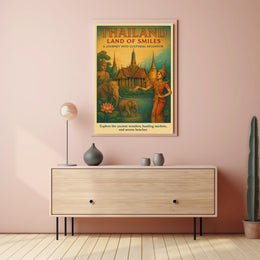 Thailand Land Of Smiles Poster
