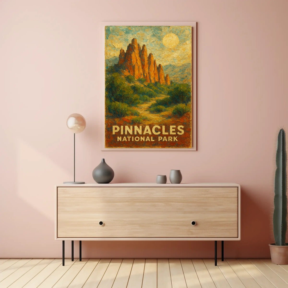 Pinnacles National Park Poster