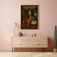 Charlemagne Father Of Europe Poster