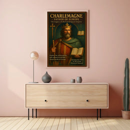 Charlemagne Father Of Europe Poster