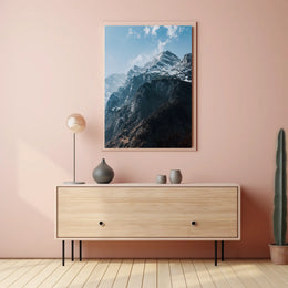 Majestic Mountain Peaks Poster