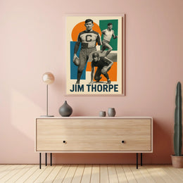 Jim Thorpe Athletic Legend Poster