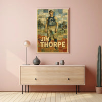 Jim Thorpe Athletic Legend Poster