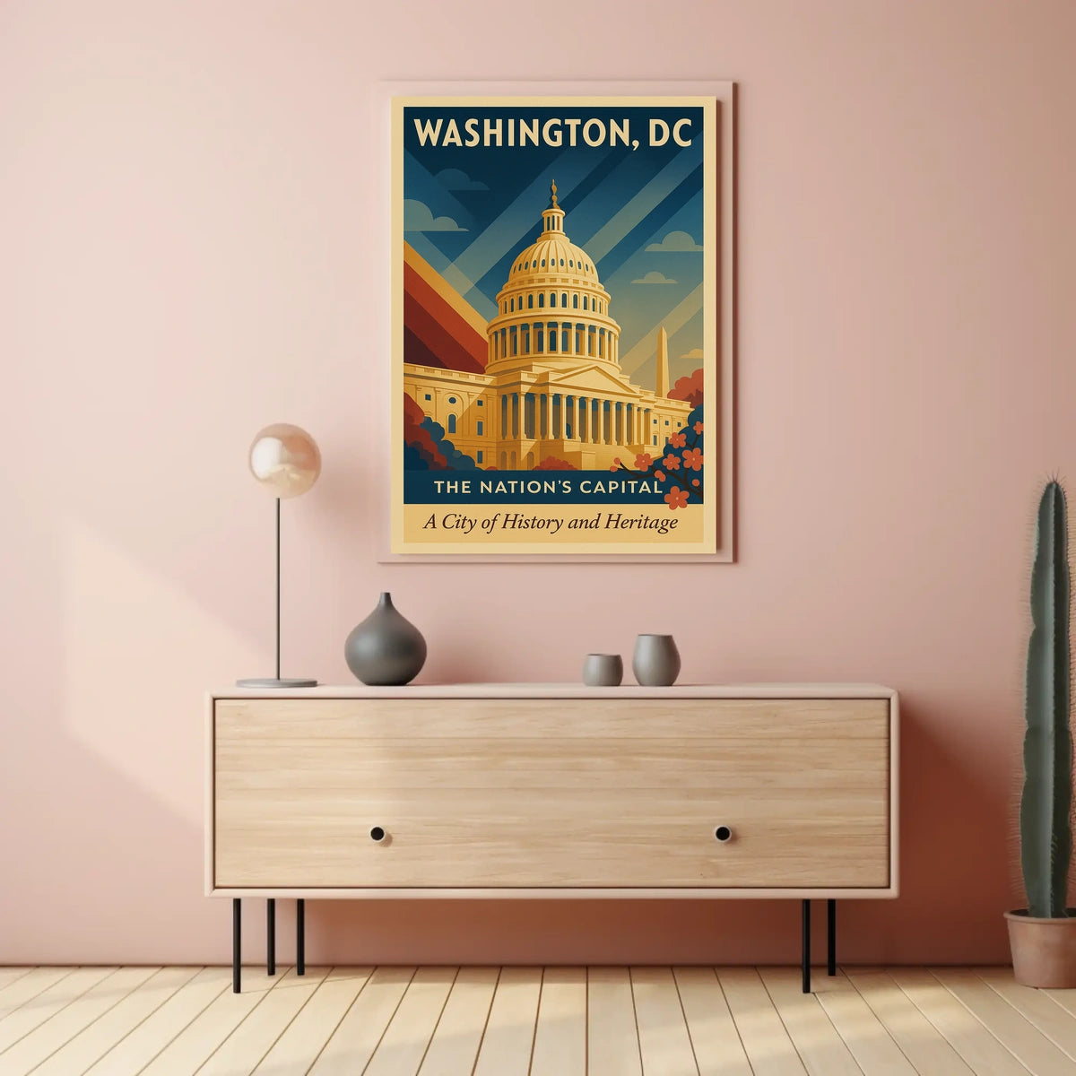 Washington, DC The Nations Capital Poster