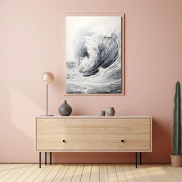 The Power Of The Ocean Poster
