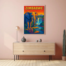 Majestic Zimbabwe Poster