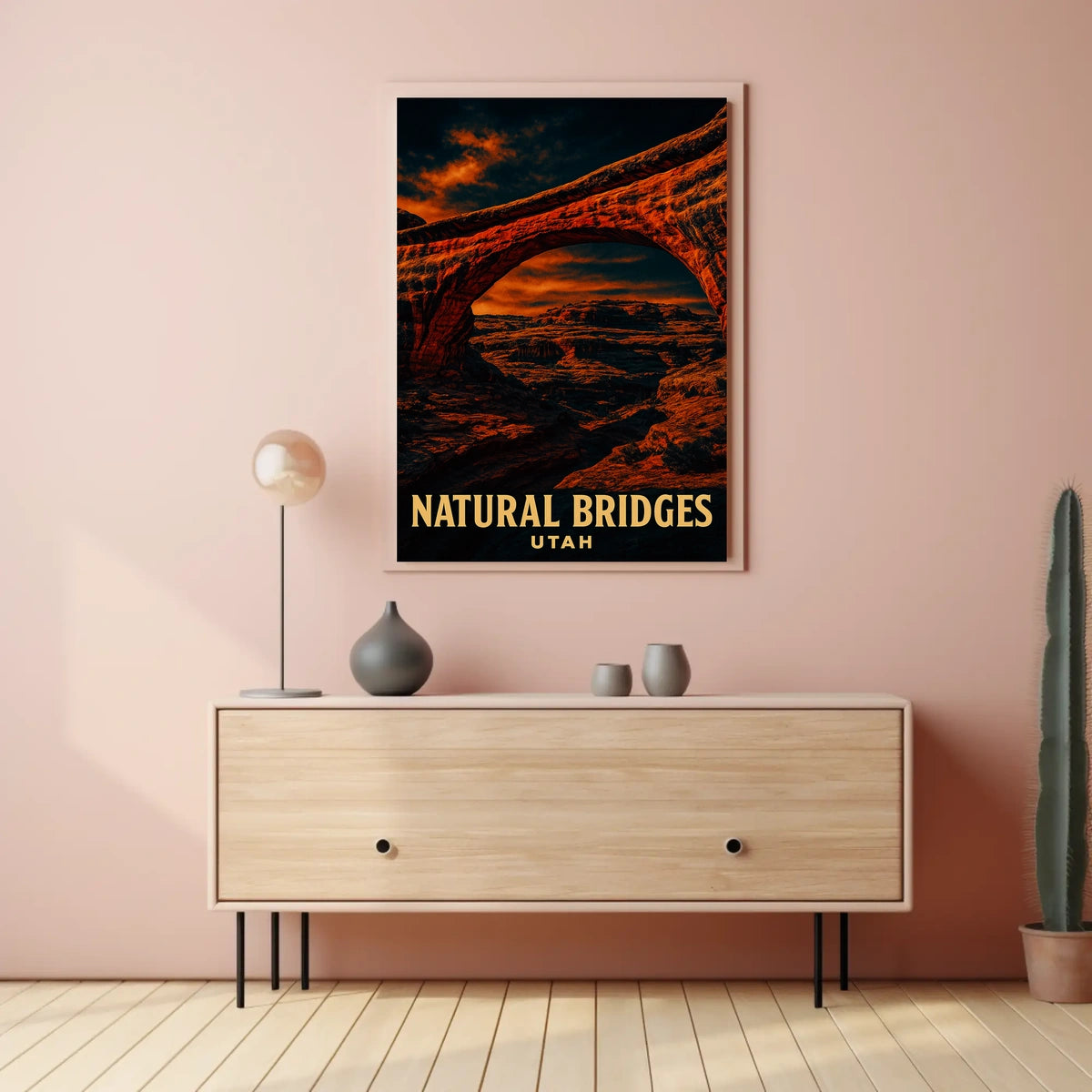 Natural Bridges of Utah Poster