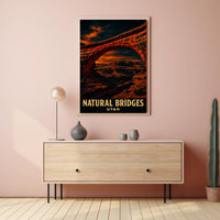 Natural Bridges of Utah Poster