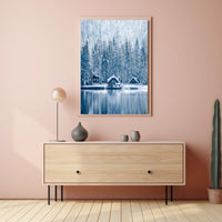 Crested Bird In The Wild Poster