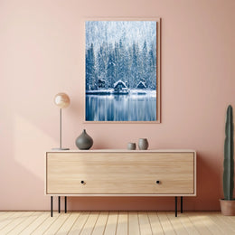 Crested Bird In The Wild Poster