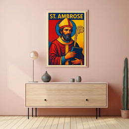 St. Ambrose Poster