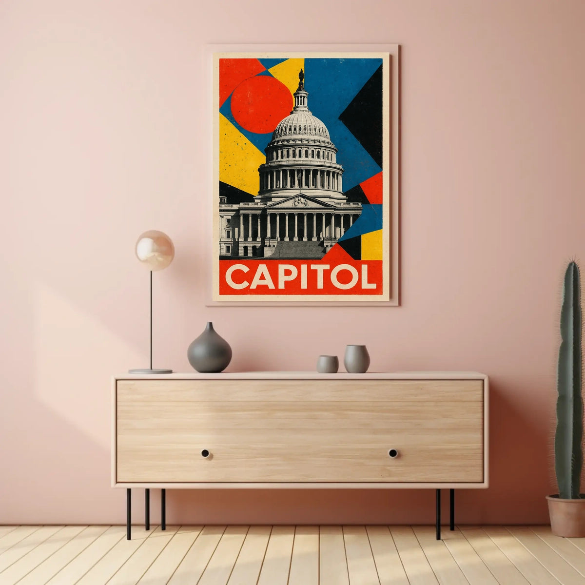 Capitol Art Poster