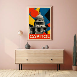 Capitol Art Poster