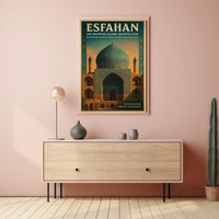 Esfahan Majestic Islamic Architecture Poster