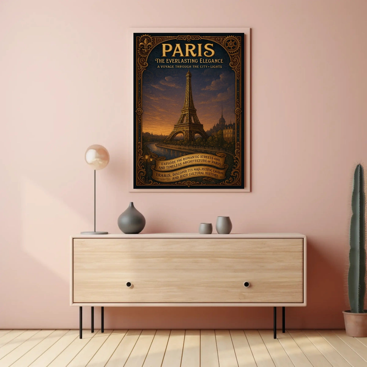Paris The Everlasting Elegance Poster