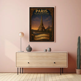 Paris The Everlasting Elegance Poster