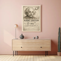Albert Einstein Nobel Prize In Physics Poster