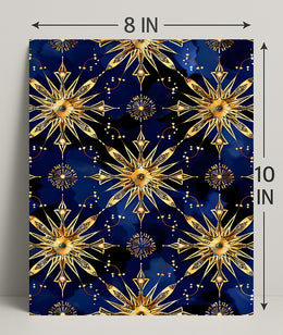 Celestial Elegance Art Print: Space or Astronomy Poster