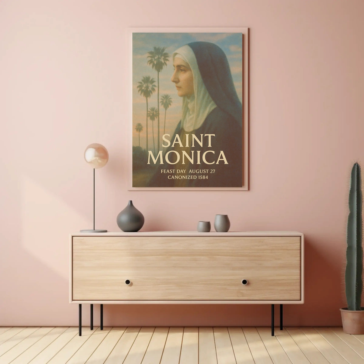 Saint Monica Poster