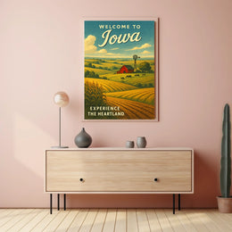 Welcome to Iowa Poster