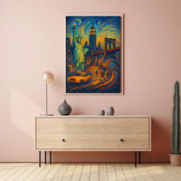 Vibrant New York Cityscape Poster