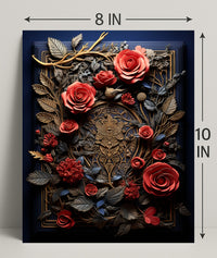 Floral Elegance Poster