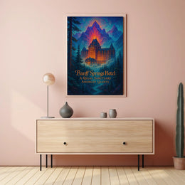 Banff Springs Hotel A Regal Sanctuary Poster