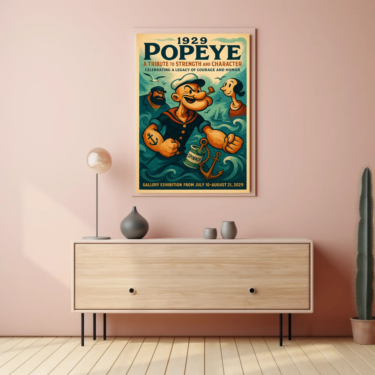 Popeye 1929 Art Poster POP-229