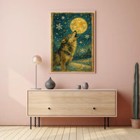 Howling At The Moon Poster