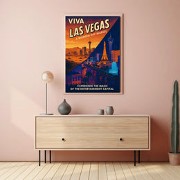 Viva Las Vegas A Modern Day Marvel Poster