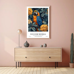 The Artistry of William Morris Exhibition Cultural Poster