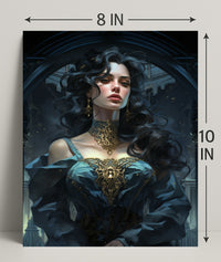 Enigmatic Elegance Poster