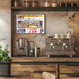 Clyde Beatty-Cole Bros. Circus Poster