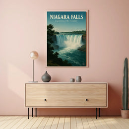 Niagara Falls Experience the Wonder Poster