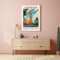 Big Ben Extravaganza: Iconic Travel Poster
