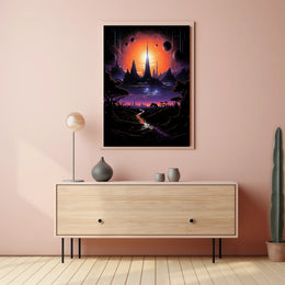 Cosmic Landscape Poster