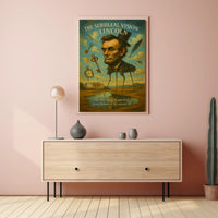 The Surreal Vision of Lincoln Poster PosterGoat