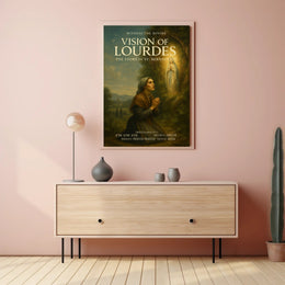 Vision of Lourdes Poster PosterGoat