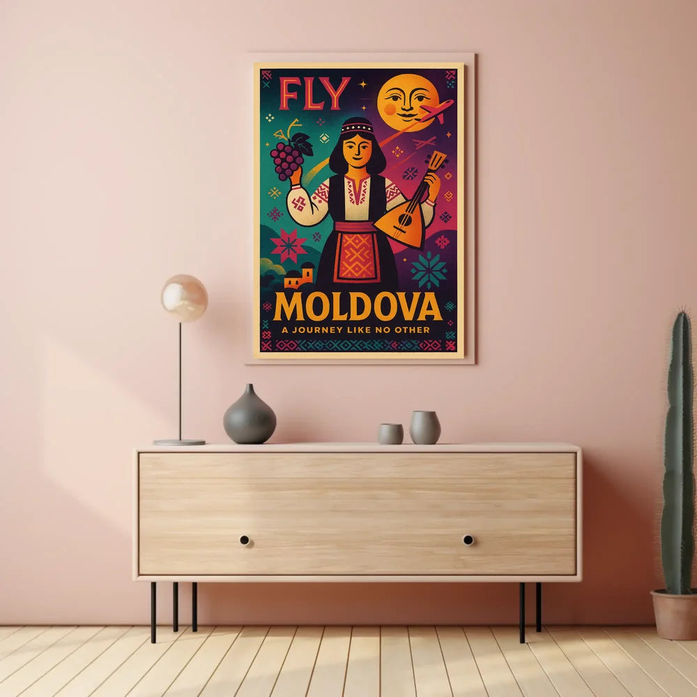 Moldova Travel Celebration Cultural or Heritage Poster PosterGoat