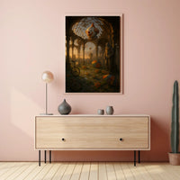 Surreal Circus Ruins Surreal Poster