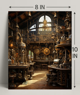 Steampunk Workshop Poster