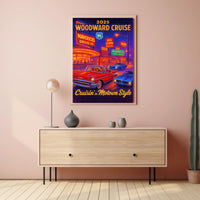 2025 Woodward Cruise Poster