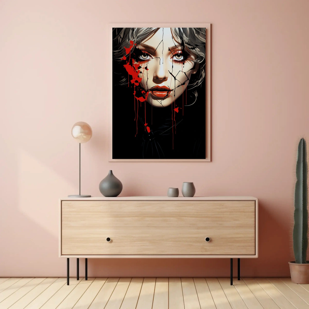 Fractured Beauty Poster