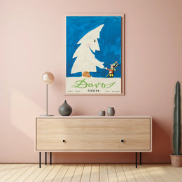 Davos Parsenn Winter Wonderland Poster