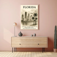 Florida The Sunshine State Poster PosterGoat