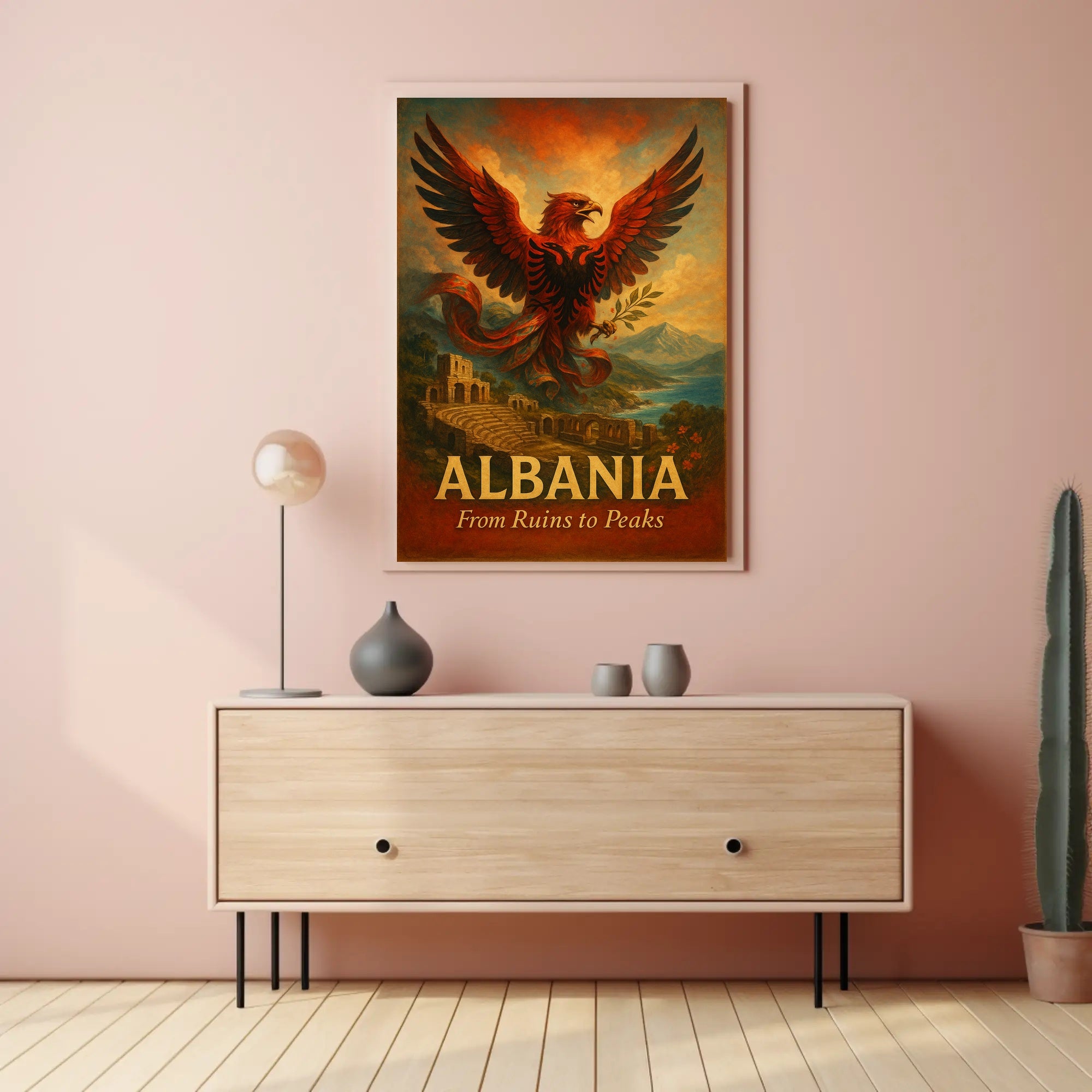 Albania From Ruins to Peaks Poster
