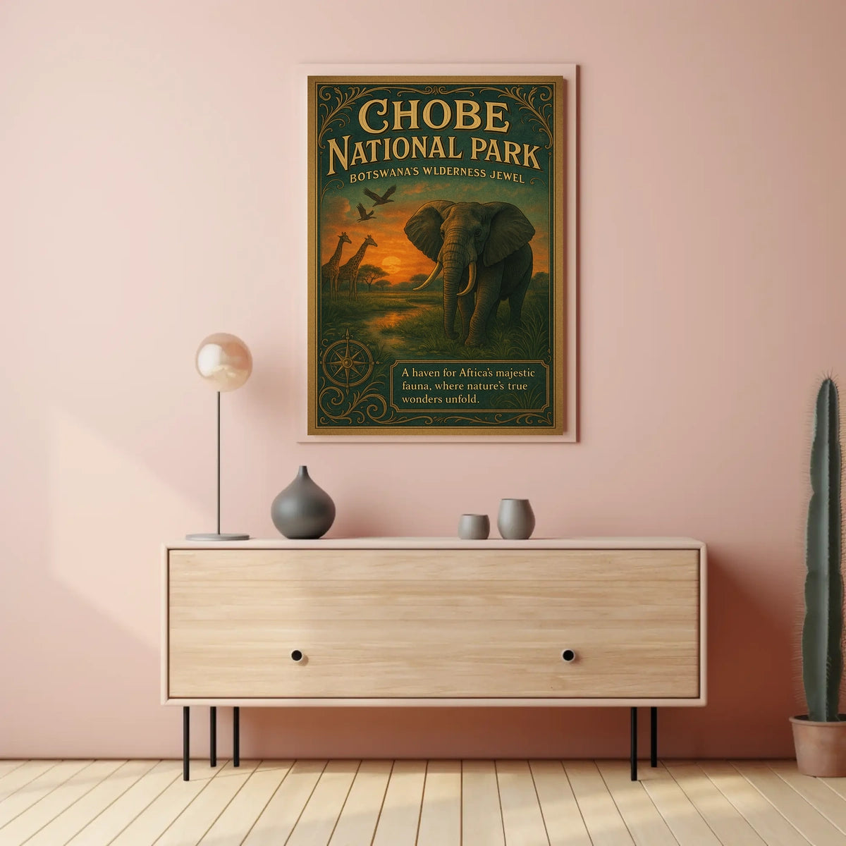 Chobe National Park Botswanas Wilderness Jewel Poster