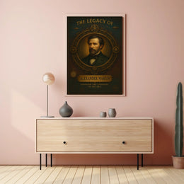 Alexander Martin Innovator and Visionary Poster