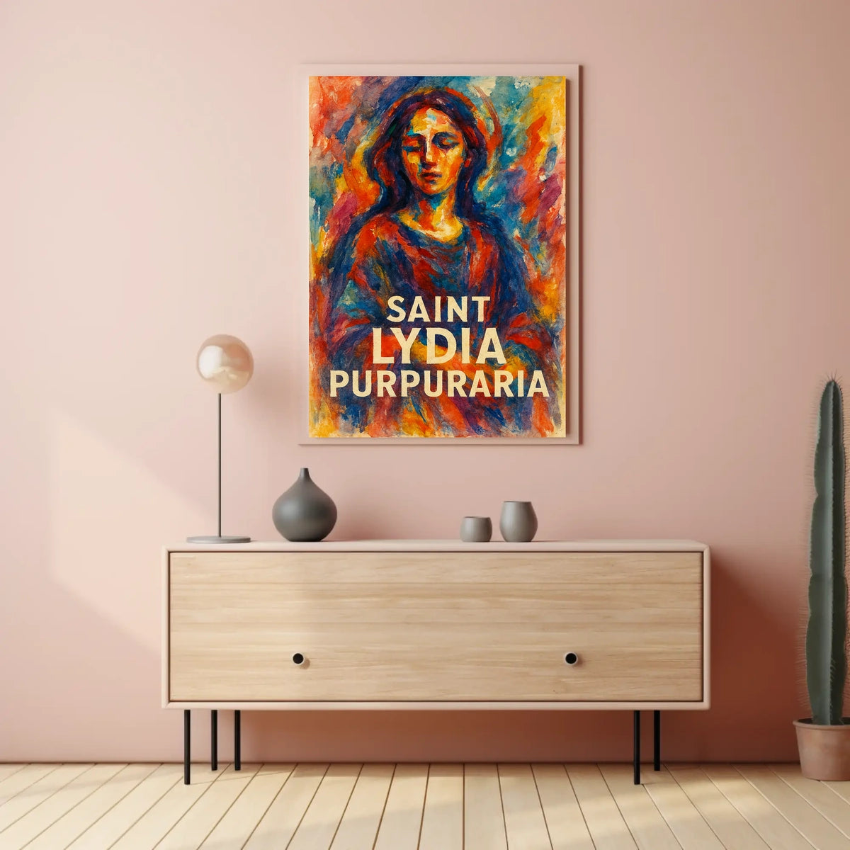 Saint Lydia Purpuraria Poster