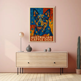 Australian Cattle Dog Art Poster